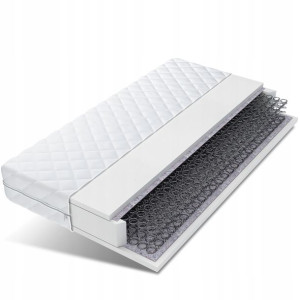Materac 90x200 sprężyny bonell SATURN
