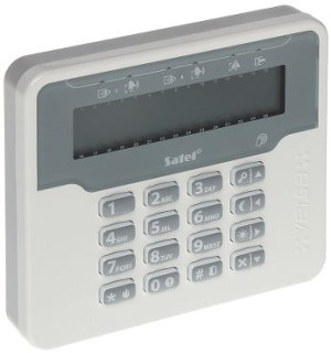 Klawiatura Do Centrali Alarmowej Versa-lcdr-wh Satel