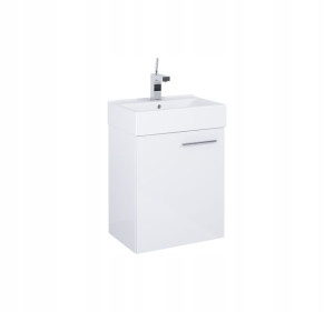 Elita Set Tiny 45 1d White Szafka Z Umywalką Biała