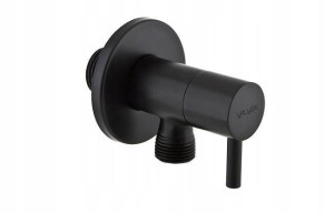 Zawór Kątowy Vega Black 1/2x3/8 Pod Baterię Valvex