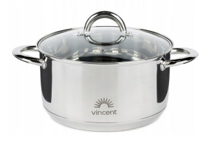 Garnek Ze Stali Nierdzewnej 16cm Indukcja 1,6l Gaz