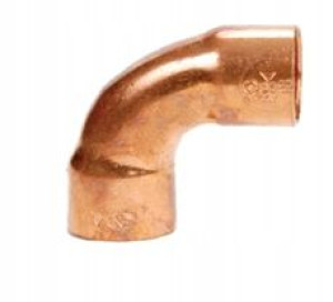 Ibp Łuk 90° Dwukielichowy 22mm Do Lutowania Kolano