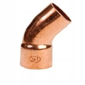 Conex Łącznik Miedziany Łuk 45 15mm Seria 5000