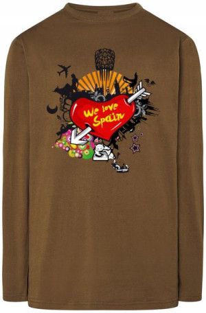 We Love Spain Bluza Longsleeve Modna r.XL