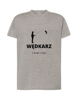 WĘDKARSKI T-Shirt Wędkarz z Krwi i Kości R.5XL