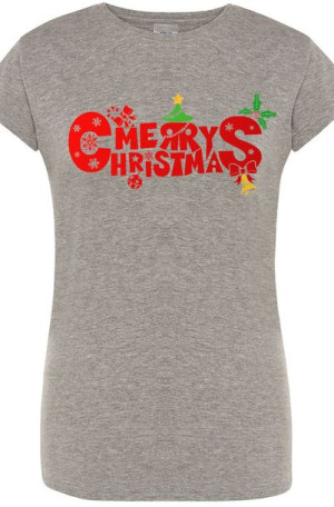 Wesołych Świąt Damski T-Shirt Prezent Rozm.M