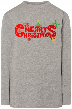 Wesołych Świąt Męska Bluza Longsleeve Rozm.5XL