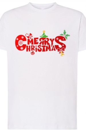 Wesołych Świąt Męski T-ShirtPrezent Rozm.XXL