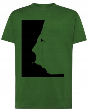 Wspinaczka modny T-shirt Lato Nadruk Rozm.4XL