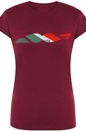 Włochy Damski Modny T-shirt Nadruk Rozm.L