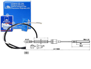 Linka Hamulca Ręcznego Opel Corsa A Corsa A Tr 1.0