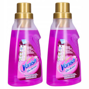 Vanish Oxi Odplamiacz Żel Pink Do Kolorów 2x 500ml