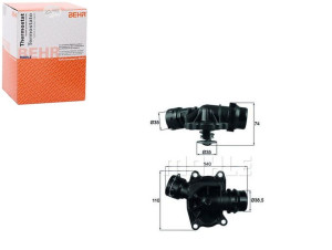 Termostat Bmw 88c E39 46 2,5d 3,0d Behr