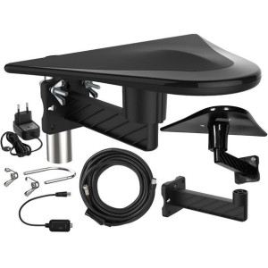 Antena Dookólna Dvb-t2 Hd Mux8 Aktywna 360 Tv 4k