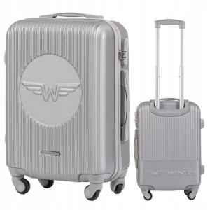 WINGS Mała Walizka SWALLOW 20'' SILVER (SWL01 S)