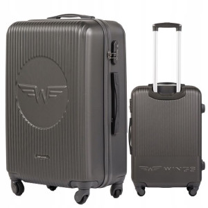 WINGS Walizka Średnia SWALLOW 24'' D.GREY SWL01 M