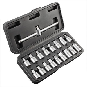 Klucze Do Spustu Oleju 3/8", Zestaw 18 Szt.