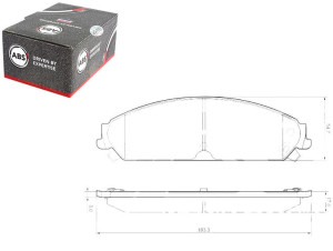 Klocki Hamulcowe Chrysler 300c 04- 5.7 V8 A.b.s.