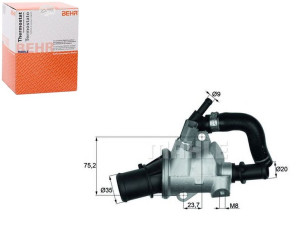 Termostat Alfa 88c 1,9 2,4 Jtd 2,0jts Behr