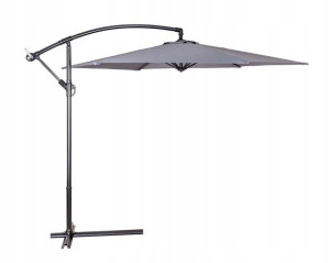Parasol przeciwsłoneczny 3m LUGO - antracyt