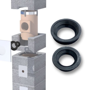 Uszczelka podłączeniowa komin ceramiczny TURBO GAZ
