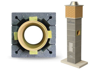System Kominowy Ceramiczny K Ø 180 FIRE 11mb BKF