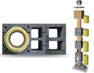 System Kominowy Ceramiczny KW2+W2 Ø 200 UNIWERSAL SPECIAL 4mb BKU