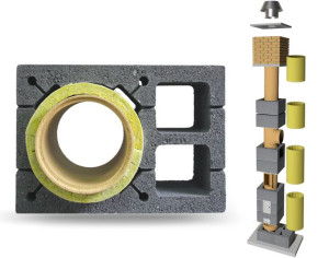 System Kominowy Ceramiczny KW2 Ø 180 UNIWERSAL SPECIAL 8mb BKU