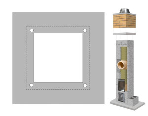 Płyta wspornikowa pod klinkier K