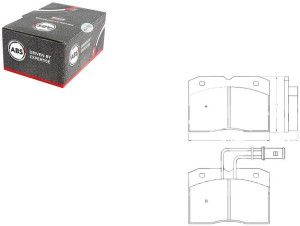 Klocki Hamulcowe Iveco 35.8 - 35.10 90-96 A.b.s.