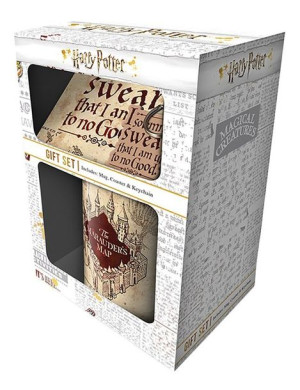 Zestaw prezentowy Harry Potter: kubek, podkladka, brelok