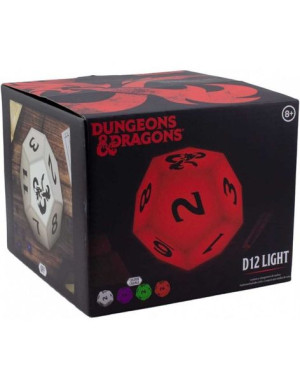 Lampka zmieniająca kolor Dungeons & Dragons kostka D12