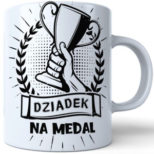 Kubek Dla Super Dziadek Dzień Dziadka Prezent