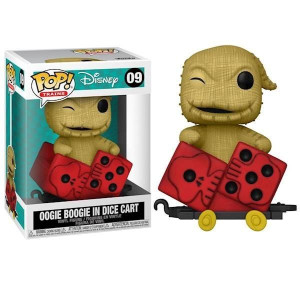 Funko POP! Figurka Disney Oogie Boogie in dice cart 09