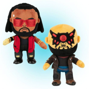 ZESTAW: Cyberpunk 2077 Pluszak Royce + Pluszak Dexter Deshawn