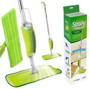 Mop ze spryskiwaczem greenblue, zawiera 2 wzmocnione wkłady microfibra, gb8