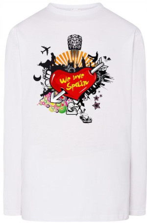 We Love Spain Bluza Longsleeve Modna r.L
