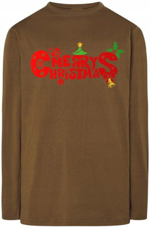 Wesołych Świąt Męska Bluza Longsleeve Rozm.M