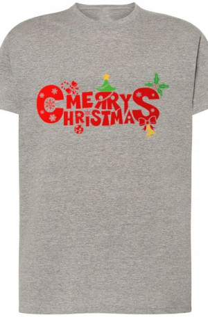 Wesołych Świąt Męski T-ShirtPrezent Rozm.5XL