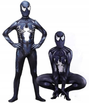 Strój Przebranie Venom Spiderman Cosplay 152/158