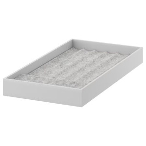 IKEA KOMPLEMENT Wkład na biżuterię 25x53x5 cm jasnoszary