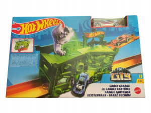 Tor samochodowy Hot Wheels Garaż Duchów FJN38
