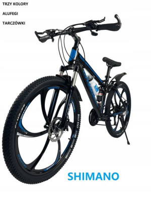 Rower Mtb Davos 2x Amor Tarcze Felgi Shimano