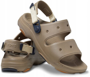 Damskie Sandały Buty Crocs Tarrain Na Rzepy 37-38