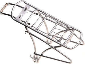 Bagażnik rowerowy do 25kg srebrny