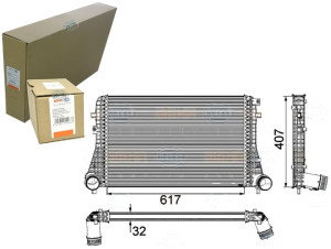 Intercooler Behr Hella 3c0145805an 3c0145805am 3c0