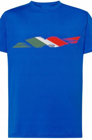 Włochy Flaga Męski T-Shirt Nadruk Rozm.5XL