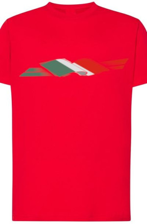 Włochy Flaga Męski T-Shirt Nadruk Rozm.S