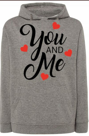 You And Me Buza Walentynki Nadruk r.L