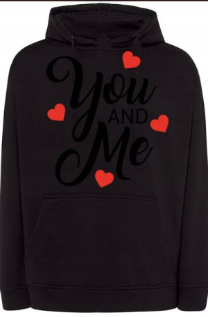 You And Me Buza Walentynki Nadruk r.M